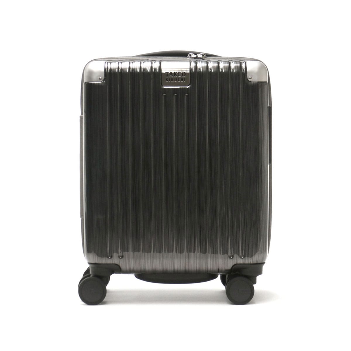 タケオキクチ スーツケース TAKEOKIKUCHI TAKEO KIKUCHI SETTER SILVER セッターシルバー SSサイズ 機内持ち込み キャリーケース 静音 ビジネス 出張 旅行 ファスナー TSA 22L 1泊 ブランド SET001