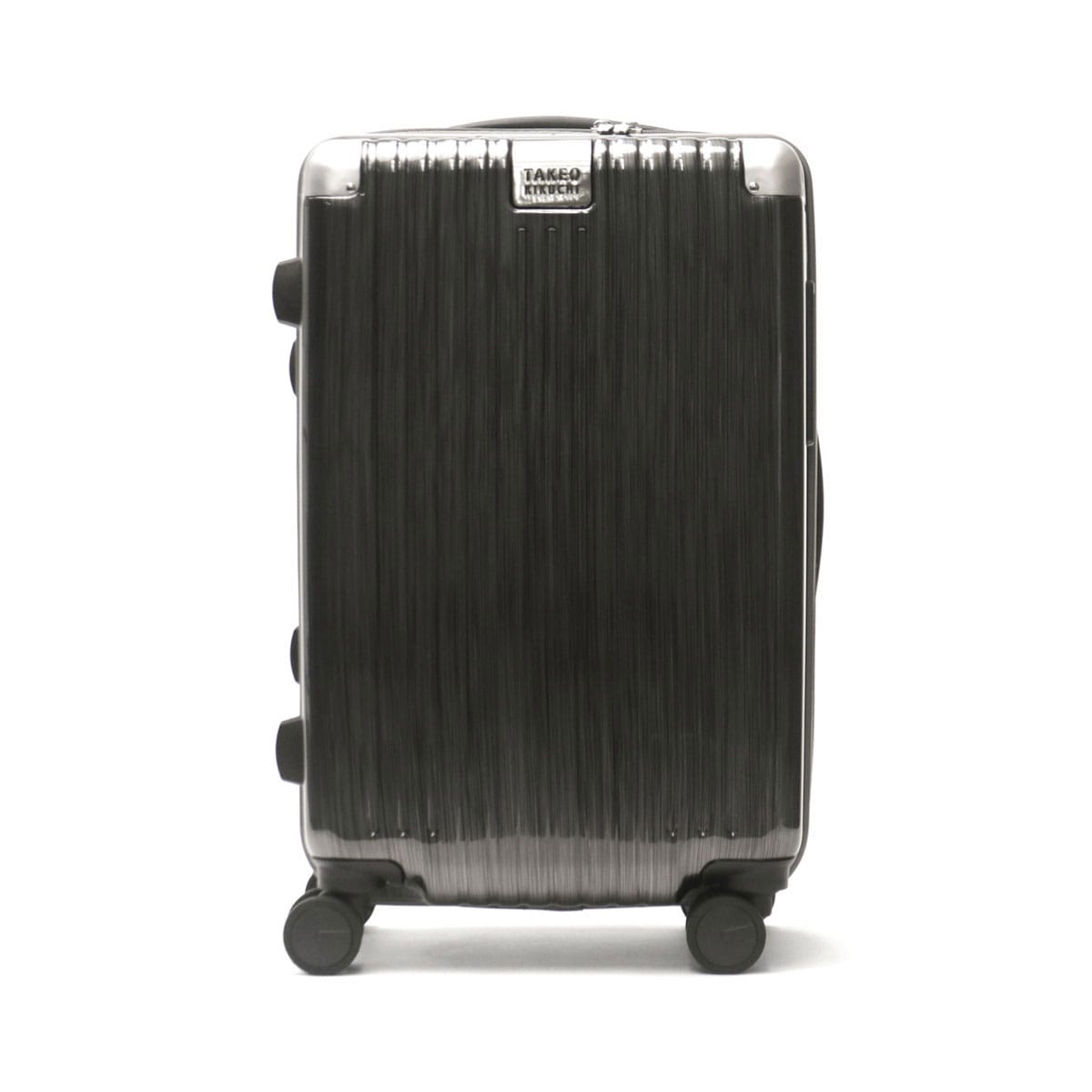 タケオキクチ スーツケース TAKEOKIKUCHI TAKEO KIKUCHI SETTER SILVER セッターシルバー Sサイズ 機内持ち込み キャリーケース 静音 ビジネス 出張 旅行 ファスナー TSA 34L 1泊 2泊 ブランド SET002