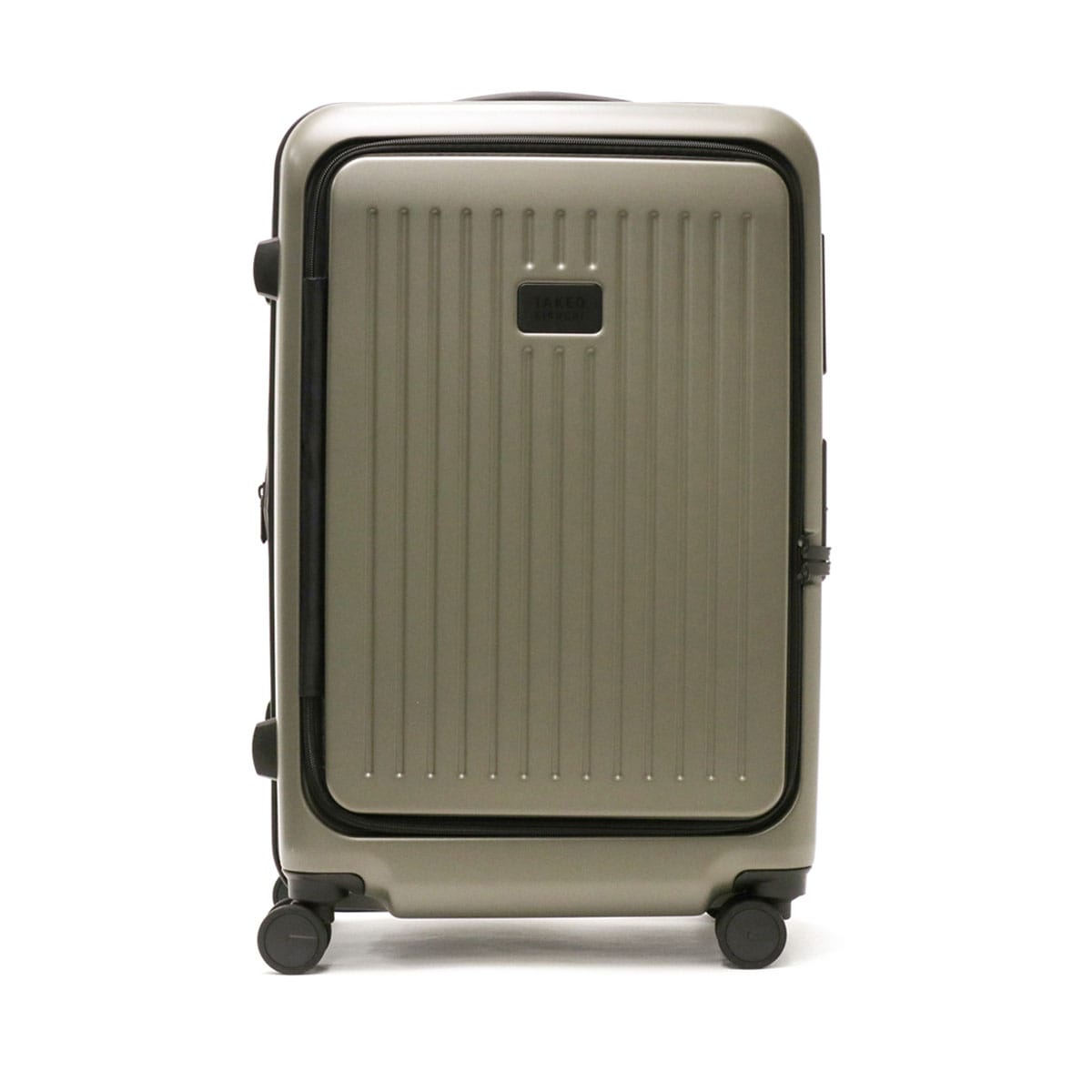 タケオキクチ スーツケース TAKEO KIKUCHI CITY BLACK 65L 71L キャリーケース 5泊 6泊 Mサイズ M エキスパンダブル ファスナー TSAロック 丈夫 旅行 出張 静音キャスター 手荷物預け無料サイズ CTY004A