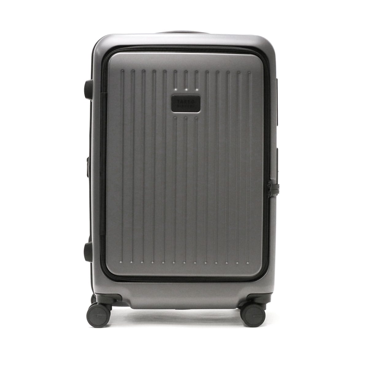 タケオキクチ スーツケース TAKEO KIKUCHI CITY BLACK 65L 71L キャリーケース 5泊 6泊 Mサイズ M エキスパンダブル ファスナー TSAロック 丈夫 旅行 出張 静音キャスター 手荷物預け無料サイズ CTY004A