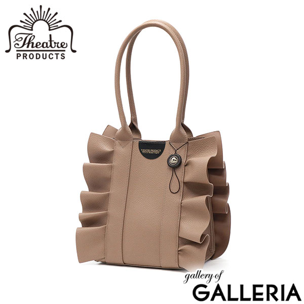 シアタープロダクツ トートバッグ レディース THEATRE PRODUCTS バッグ 軽量 小さめ 小さい 通勤 A5 かわいい フリル デイリー お出かけ フェイクレザー 20代 30代 FAKE LEATHER FRILL BAG CL240361