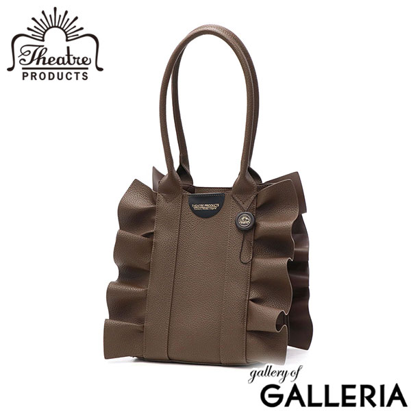 シアタープロダクツ トートバッグ レディース THEATRE PRODUCTS バッグ 軽量 小さめ 小さい 通勤 A5 かわいい フリル デイリー お出かけ フェイクレザー 20代 30代 FAKE LEATHER FRILL BAG CL240361