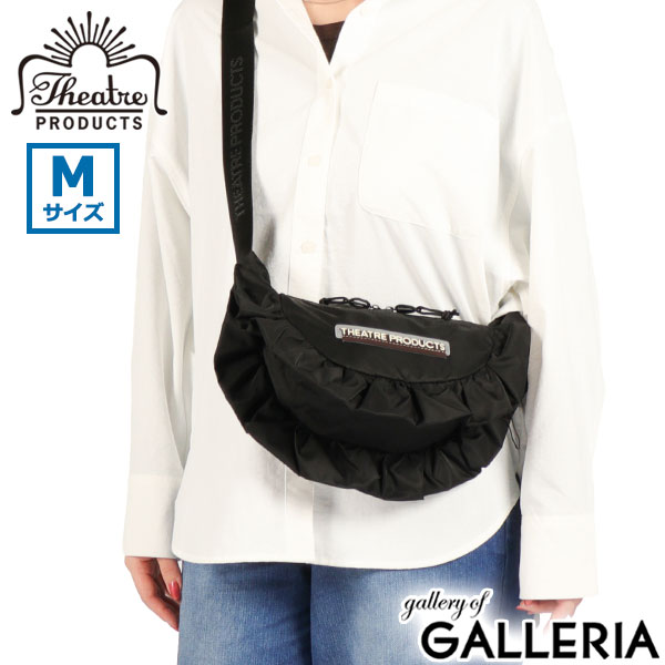 THEATRE PRODUCTS シアタープロダクツ ショルダーバッグ ミニ NYLON FRILL ROUND SHOULDER BAG M CL240859