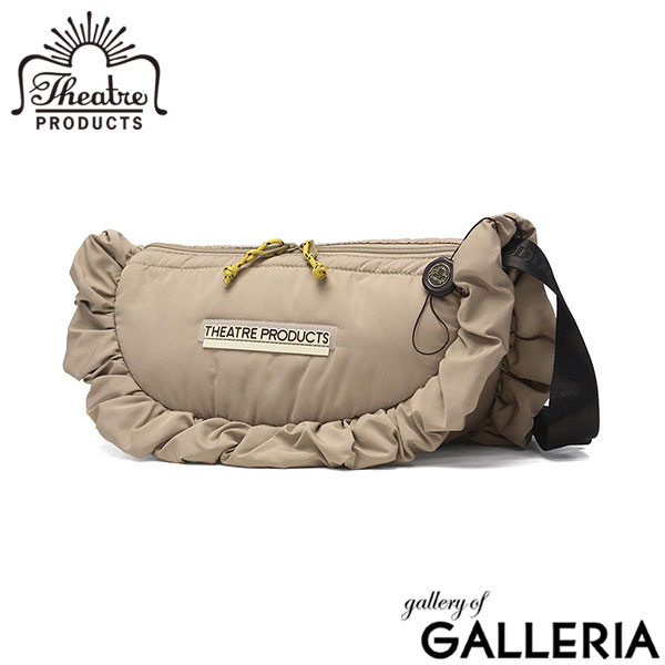 THEATRE PRODUCTS シアタープロダクツ ショルダーバッグ ミニ ふわふわ PUFFER FRILL ROUND SHOULDER BAG CL250343