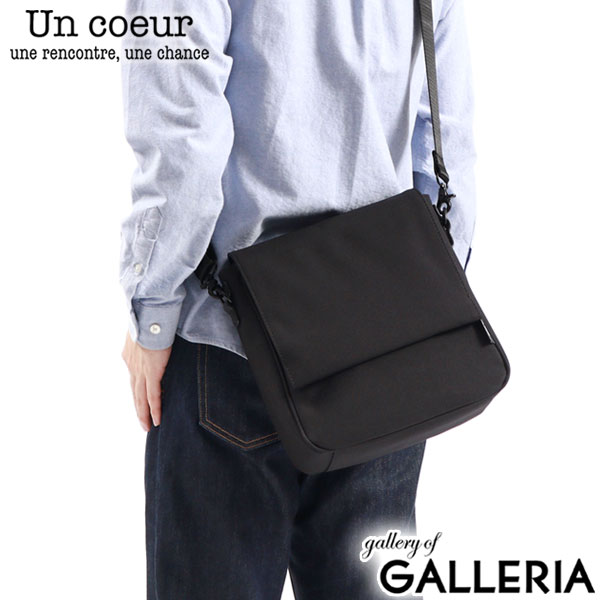 アンクール ショルダーバッグ Un coeur TORO2 斜めがけ バッグ A5 軽量 撥水 肩掛け カジュアル 通勤 通学 メンズ レディース K903013