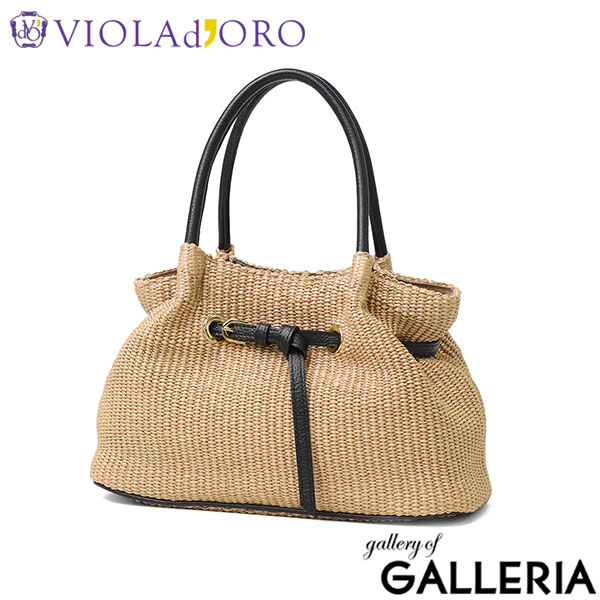VIOLAd'ORO ヴィオラドーロ トートバッグ 大人 軽い おしゃれ かわいい おでかけ デイリー ハンドバッグ A5 SANDRO V-9017