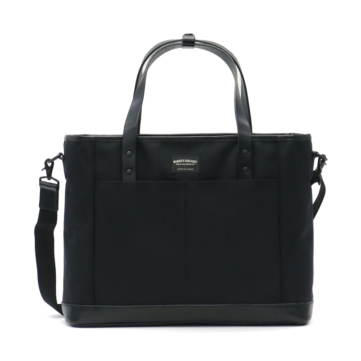 ワンダーバゲージ トートバッグ WONDER BAGGAGE 2WAY トートバッグ GOODMANS DAILY 2WAYTOTEBAG グッドマンズ ショルダー 通勤 ビジネス A4 メンズ レディース WB-G-004