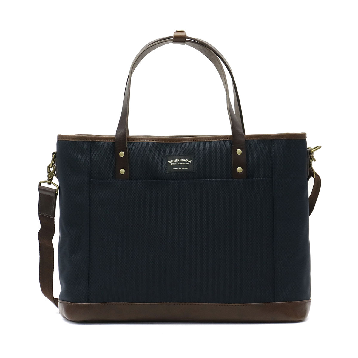 ワンダーバゲージ トートバッグ WONDER BAGGAGE 2WAY トートバッグ GOODMANS DAILY 2WAYTOTEBAG グッドマンズ ショルダー 通勤 ビジネス A4 メンズ レディース WB-G-004