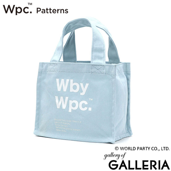 【メール便】 Wpc. Patterns トートバッグ レディース 小さめ ダブリュピーシー パターンズ バッグ ブランド かわいい おしゃれ 軽い 軽量 コットン 無地 ロゴ 大人 Fragrance フレグランス キャンパストートS 31020
