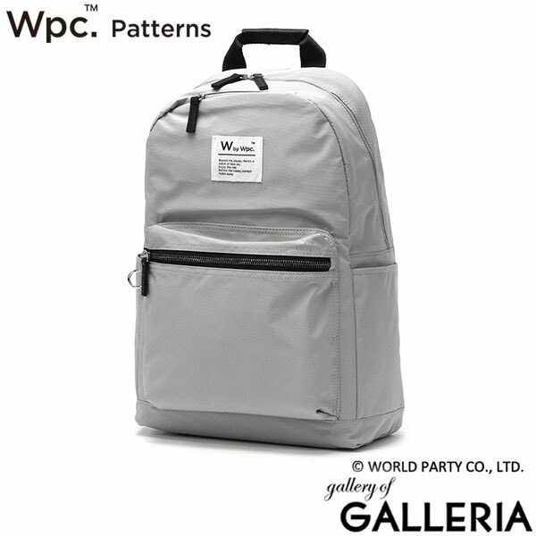 Wpc. Patterns リュック レディース 小さめ おしゃれ ダブリュピーシー パターンズ パソコン PC 通勤 可愛い 大人かわいい A4 17L 小さめサイズ 背面 ポケット ポーチ付き 花柄 撥水 petal 1Pリュック（ポーチ付） 31027