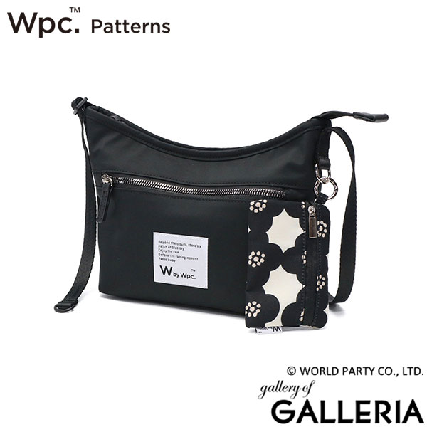 Wpc.Patterns ショルダーバッグ レディース 斜めがけ ダブリュピーシー パターンズ 大人 軽量 軽い 小さめ ミニ ミニショルダー アクティブ シンプル カジュアル 撥水 耐水 かわいい 使いやすい Petale 31067