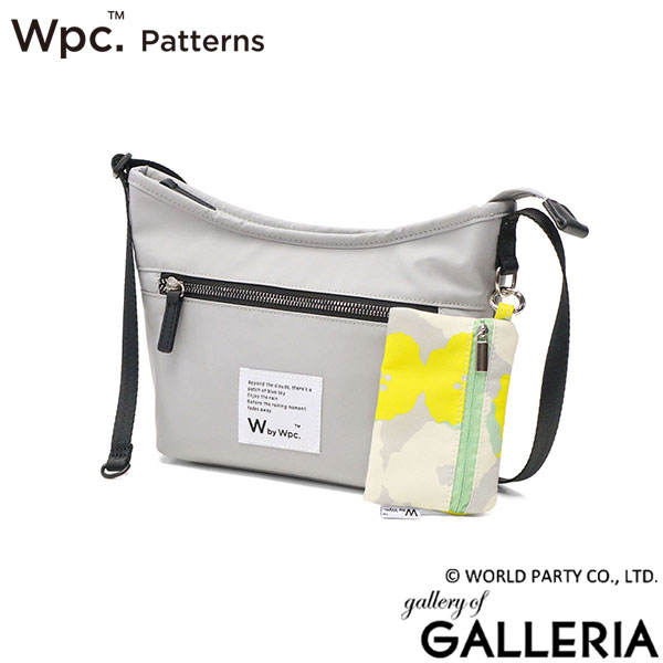 Wpc.Patterns ショルダーバッグ レディース 斜めがけ ダブリュピーシー パターンズ 大人 軽量 軽い 小さめ ミニ ミニショルダー アクティブ シンプル カジュアル 撥水 耐水 かわいい 使いやすい Petale 31067