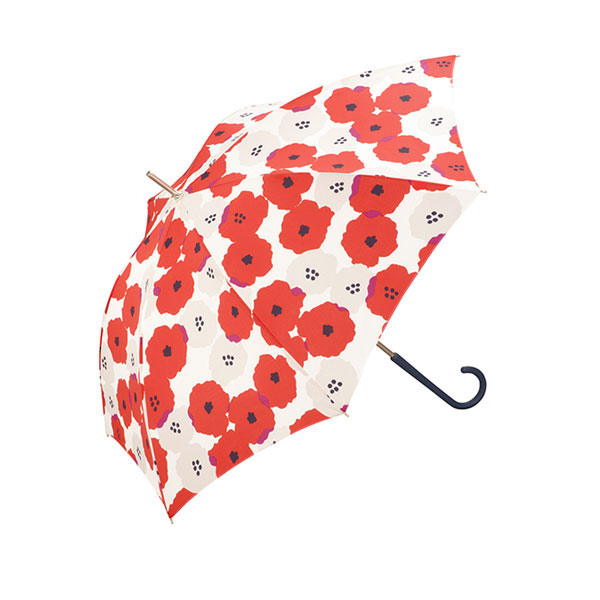 Wpc. 長傘 Wpc ダブリュピーシー ワールドパーティー ピオニ pioni 傘 花柄 花 雨傘 日傘 晴雨兼用 遮光 UVカット 手動 手開き 撥水 58cm 丈夫 フラワー 大人 レディース 5521-07