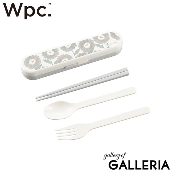 【メール便】Wpc. カトラリーセット お弁当 おしゃれ キャンプ 携帯 ダブリュピーシー ワールドパーティー 箸 はし スプーン フォーク セット カトラリー カトラリーケース 箸箱セット 花柄 レディース Wpc Patterns W063