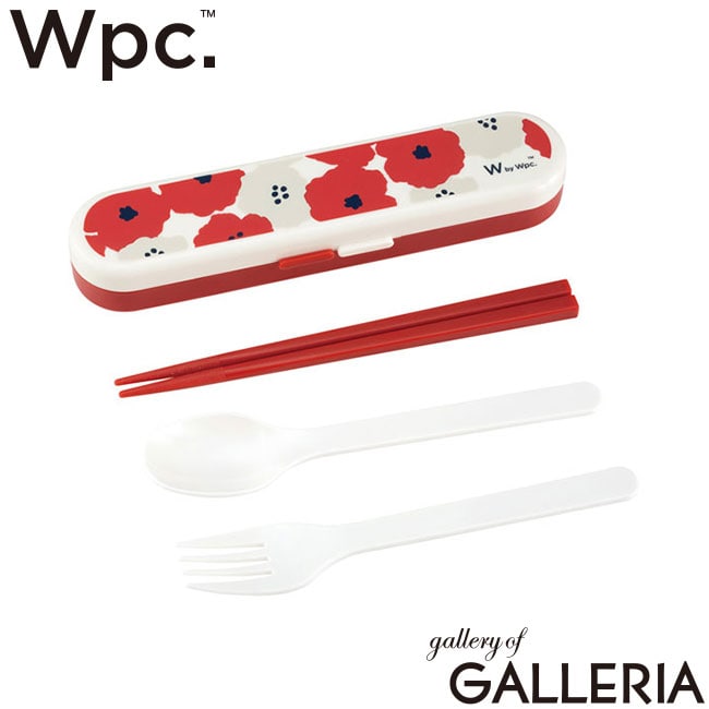 ダブリュピーシー Wpc. カトラリーセット お弁当グッズ 花柄 トリオセット 可愛い 女性 Wpc Patterns W063