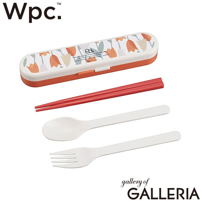 ダブリュピーシー Wpc. カトラリーセット お弁当グッズ 花柄 トリオセット 可愛い 女性 Wpc Patterns W063