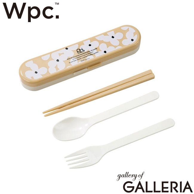 ダブリュピーシー Wpc. カトラリーセット お弁当グッズ 花柄 トリオセット 可愛い 女性 Wpc Patterns W063