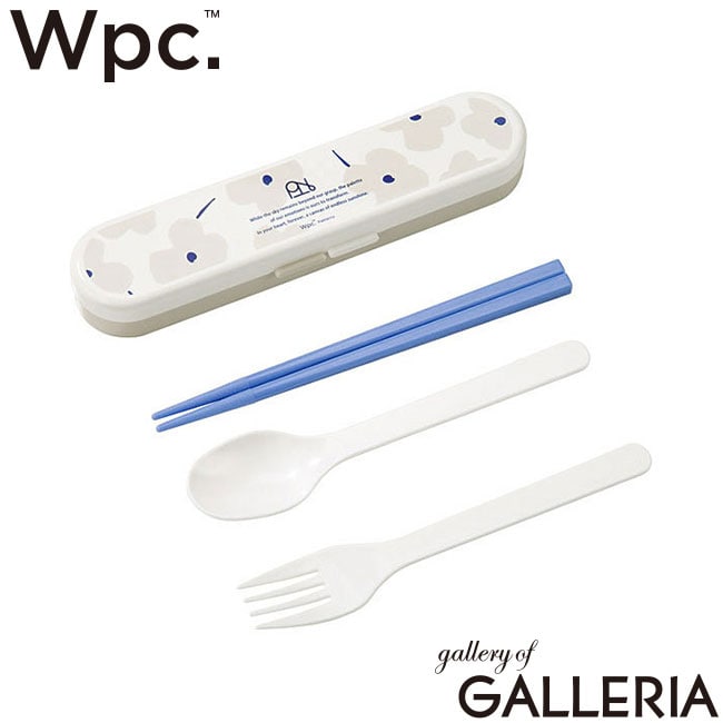 ダブリュピーシー Wpc. カトラリーセット お弁当グッズ 花柄 トリオセット 可愛い 女性 Wpc Patterns W063