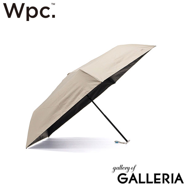 Wpc. 折りたたみ傘 レディース 軽量 晴雨兼用 ダブリュピーシー ワールドパーティー 日傘 折りたたみ 完全遮光 傘 Wpc 遮熱 UVカット 超軽量 遮光 雨傘 50cm 手動 おしゃれ AIR-LIGHT UV PARASOL ソリッド ミニ 801-11626-102