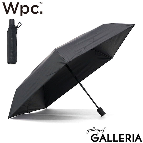 Wpc. 折り畳み傘 メンズ レディース 軽量 晴雨兼用 ダブリュピーシー 傘 カサ ブランド 軽い 自動開閉 ワンタッチ UVカット 100% 紫外線対策 遮光率100% 遮熱 黒 ブラック シンプル 50cm go-koh 自動開閉タイプ 日傘 GO005-900-102