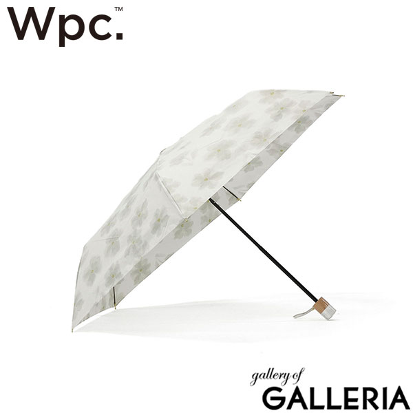 ダブリュピーシー Wpc. 折りたたみ傘 可愛い 折り畳み傘 花 上品 フラワー かわいい 水彩風 50cm 水彩フラワー ミニ 3476-015-002