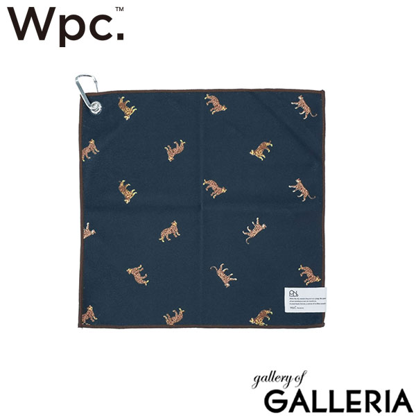 ダブリュピーシー Wpc. ハンカチ レイングッズ 吸水性 クロス ペットボトルホルダー くっつく カラビナ 給水 Wpc.Patterns カラビナ付きマルチくっつくろす H22