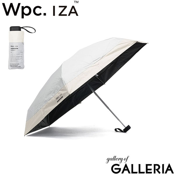 ダブリュピーシー Wpc. 折りたたみ傘 手動開閉 プレゼント 親骨53cm 完全遮光 UV100％ UVカット ケース付き 切り継ぎデザイン ZA028-001-102