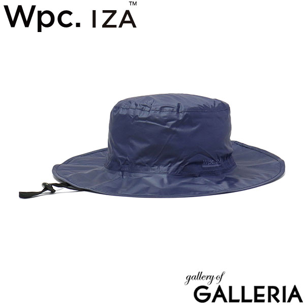 ダブリュピーシー Wpc. 帽子 あご紐付き たためる UVカット率100% UPF50+ 撥水等級5級 耐水 メッシュ IZA レインブレーカーサファリハット