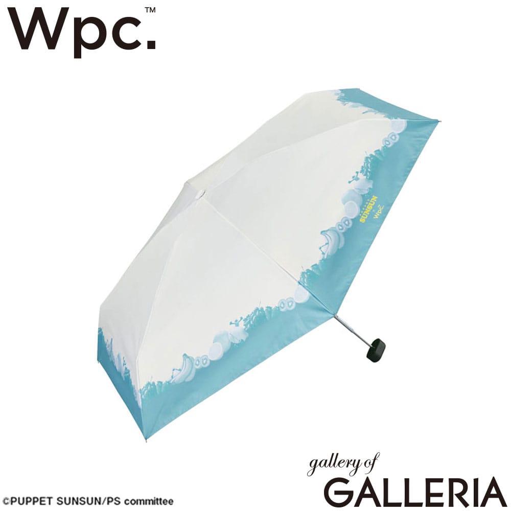 ダブリュピーシー Wpc. 折りたたみ傘 晴雨兼用傘 UPF50+ 遮熱 ミニ パペットスンスン×Wpc. 801-PS002 801-PS003 801-PS004