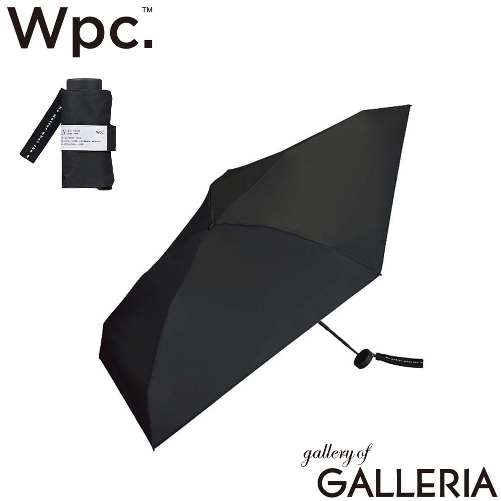 ダブリュピーシー Wpc. 折りたたみ傘 大人 学生 通勤 通学 旅行 日傘 コンパクト ミニ 親骨48cm PARASOL 遮光ミニマ 801-18355-102