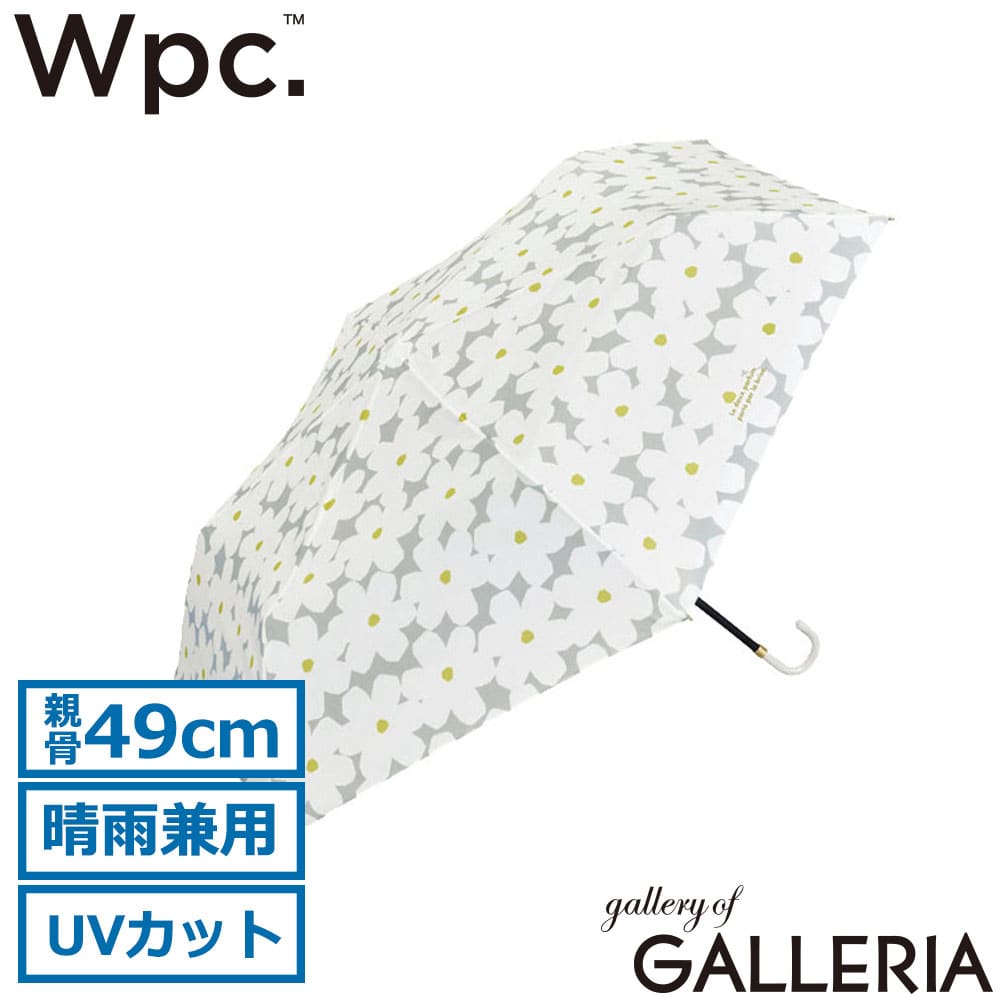 ダブリュピーシー Wpc. 折りたたみ傘 晴雨兼用傘 可愛い かわいい ブランド 花柄 フロラージュ ミニ 5102-016-002