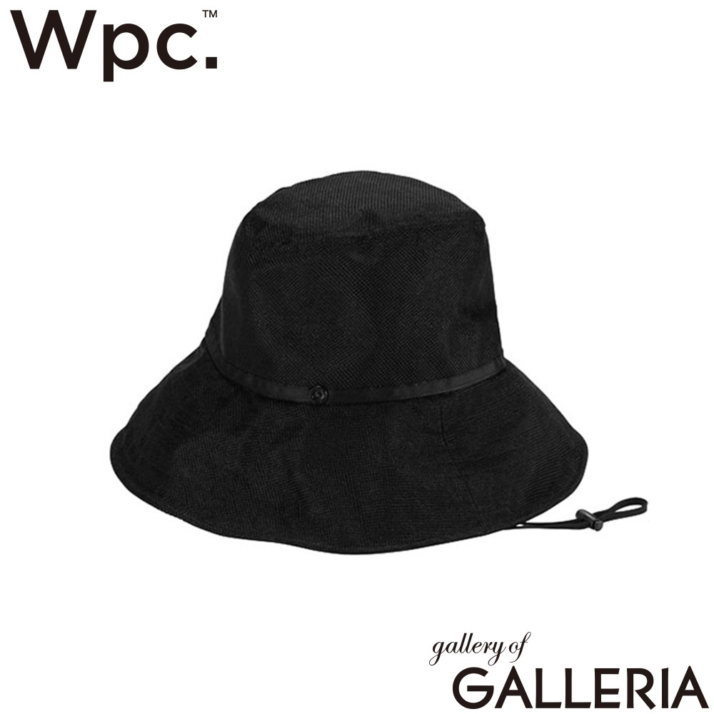 ダブリュピーシー Wpc. ハット ブランド 遮光 日除け 紫外線防止 紫外線対策 バケハ 完全遮光 UPF50＋ 遮光率100% UVカット接触冷感クロッシェハット W203-001-103