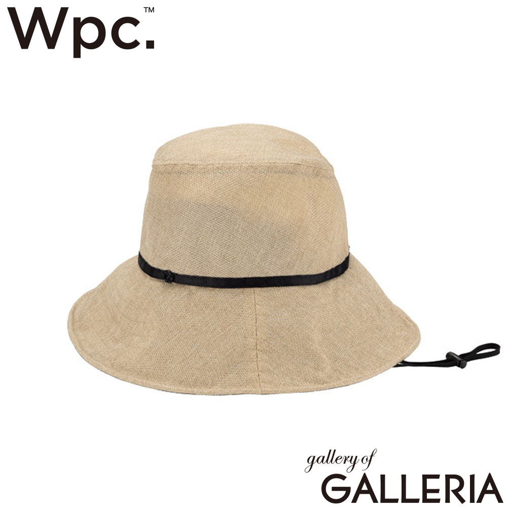 ダブリュピーシー Wpc. ハット ブランド 遮光 日除け 紫外線防止 紫外線対策 バケハ 完全遮光 UPF50＋ 遮光率100% UVカット接触冷感クロッシェハット W203-001-103