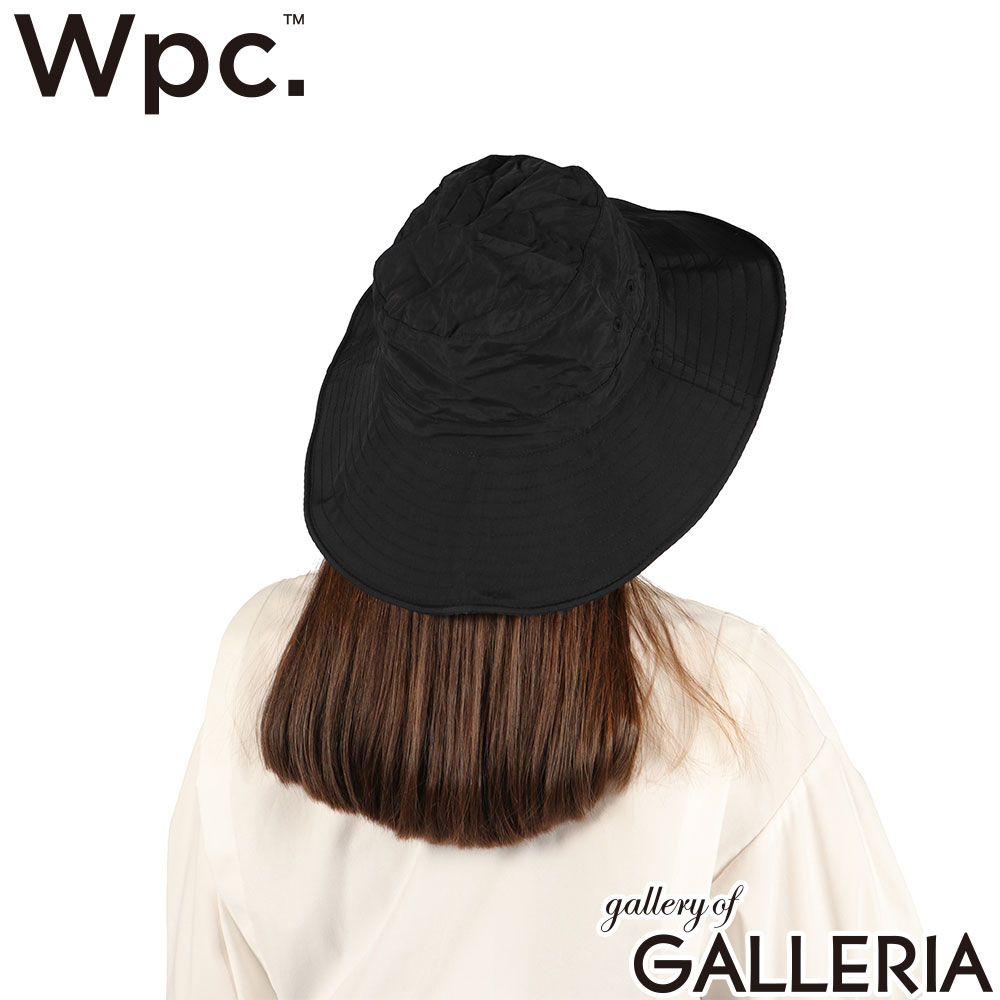 ダブリュピーシー Wpc. ハット 帽子 遮光率100% 完全遮光 紫外線対策 W by UVカット接触冷感つば広サファリハット かぶる日傘 W204-001-103