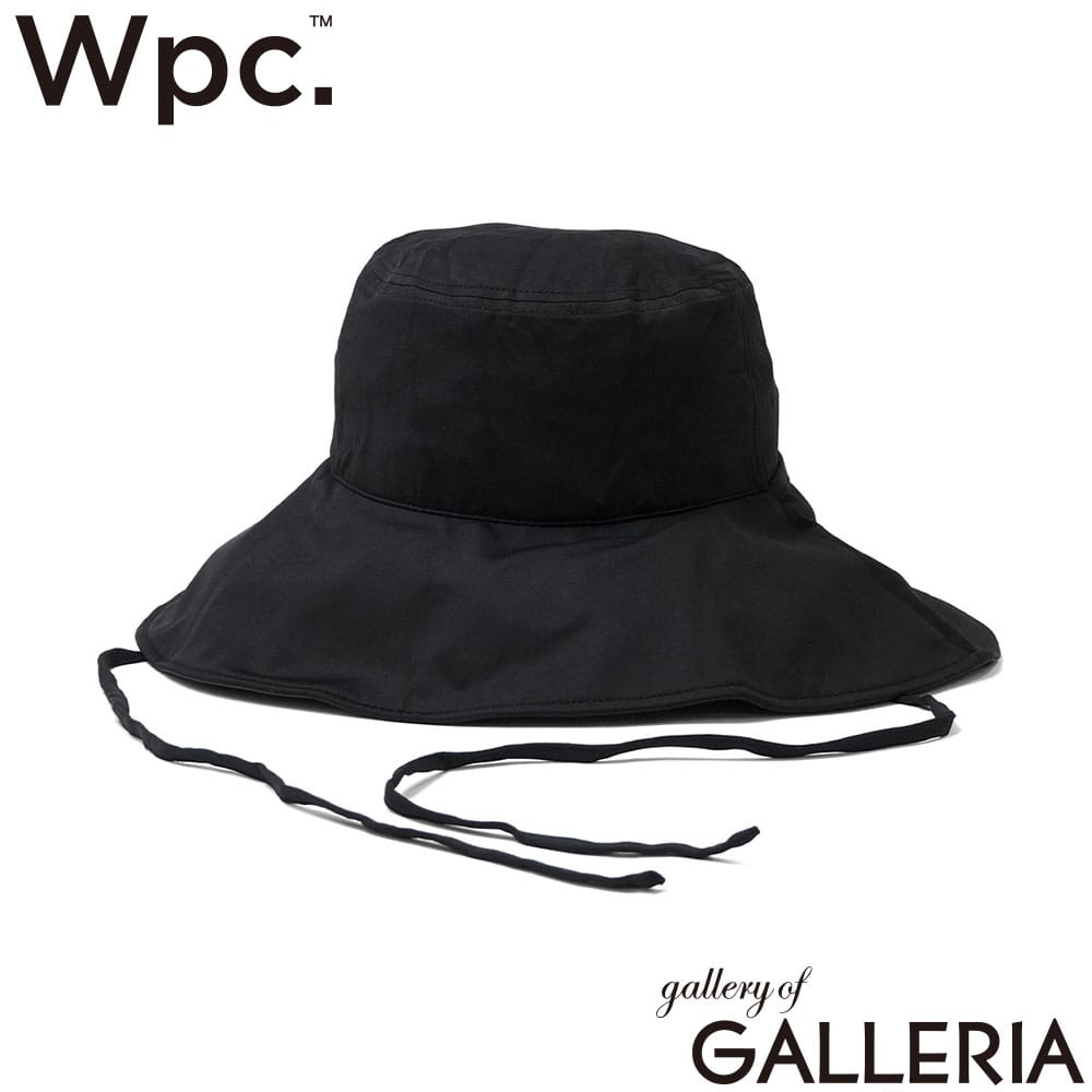 ダブリュピーシー Wpc. ハット 遮光率100％ 接触冷感 COOL TOUCH WIDE BRIM HAT UVカット接触冷感つば広ハット W214-001-103