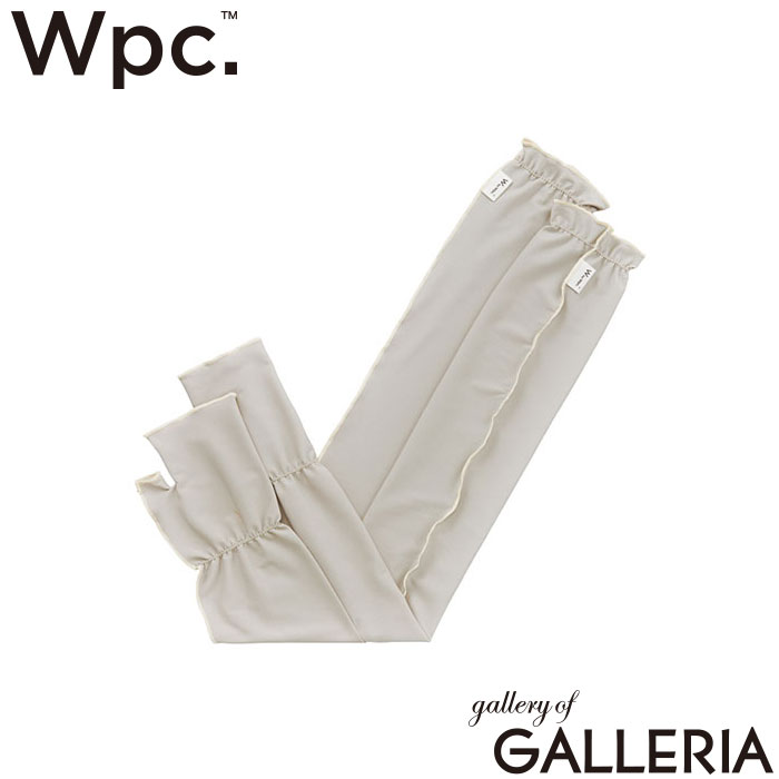 ダブリュピーシー Wpc. アームカバー 日焼け対策 接触冷感 親指 手の甲 ロング丈 シンプル UVカット接触冷感親指付きアームカバー W208-001-103