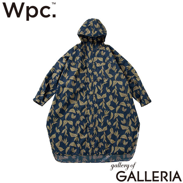ダブリュピーシー Wpc. レインポンチョ レイングッズ 通勤 通学 男女兼用 カッパ W by レインバイシクルスリーブポンチョ R-1122-201