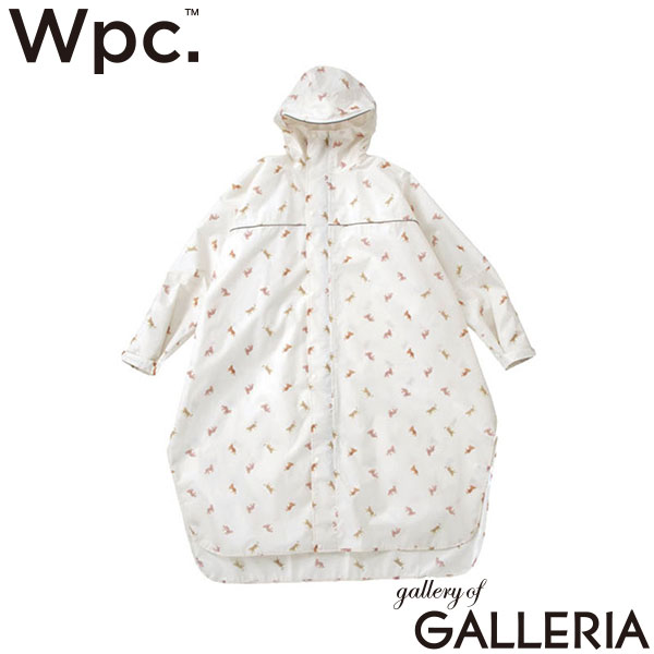 ダブリュピーシー Wpc. レインポンチョ レイングッズ 通勤 通学 男女兼用 カッパ W by レインバイシクルスリーブポンチョ R-1122-201