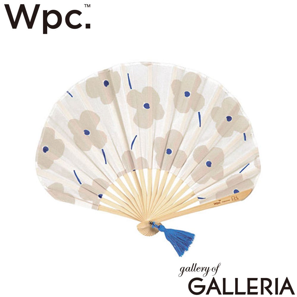 ダブリュピーシー Wpc. 扇子 涼しい 祭り 和モダン シェル型 熱中症対策 暑さ対策 夏 Patterns 贈り物 ボックス入り扇子 W084