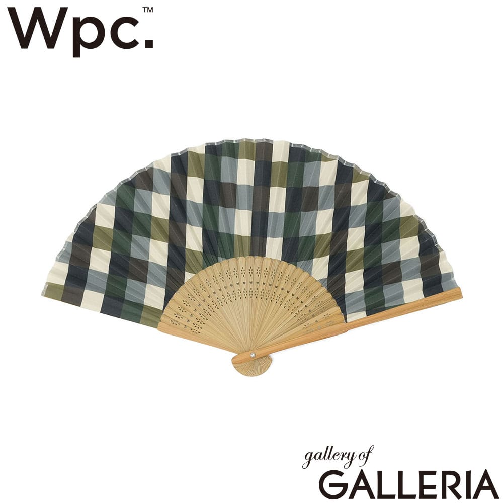 ダブリュピーシー Wpc. 扇子 暑さ対策 和装小物 熱中症対策 プレゼント 収納ケース付き 浴衣 Wpc.Patterns ギフトボックス入り扇子 W124