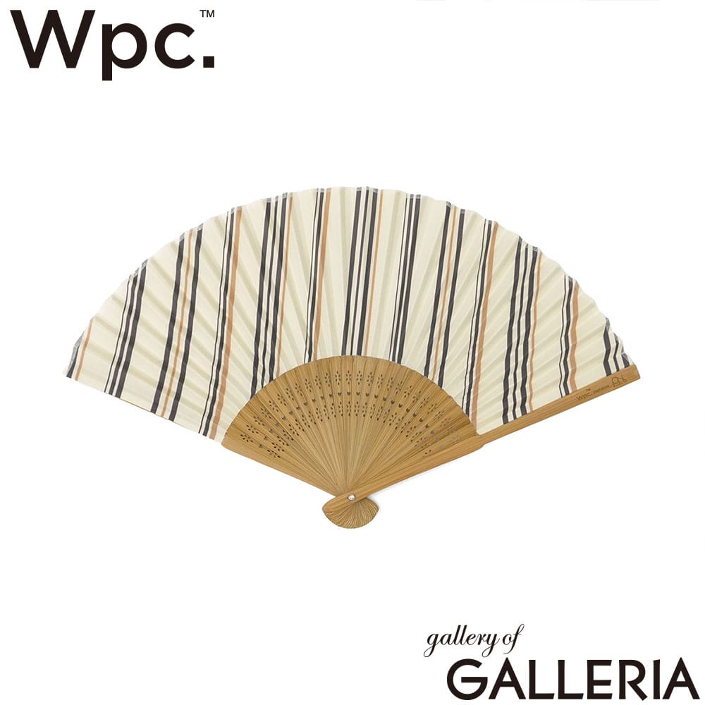 ダブリュピーシー Wpc. 扇子 暑さ対策 和装小物 熱中症対策 プレゼント 収納ケース付き 浴衣 Wpc.Patterns ギフトボックス入り扇子 W124