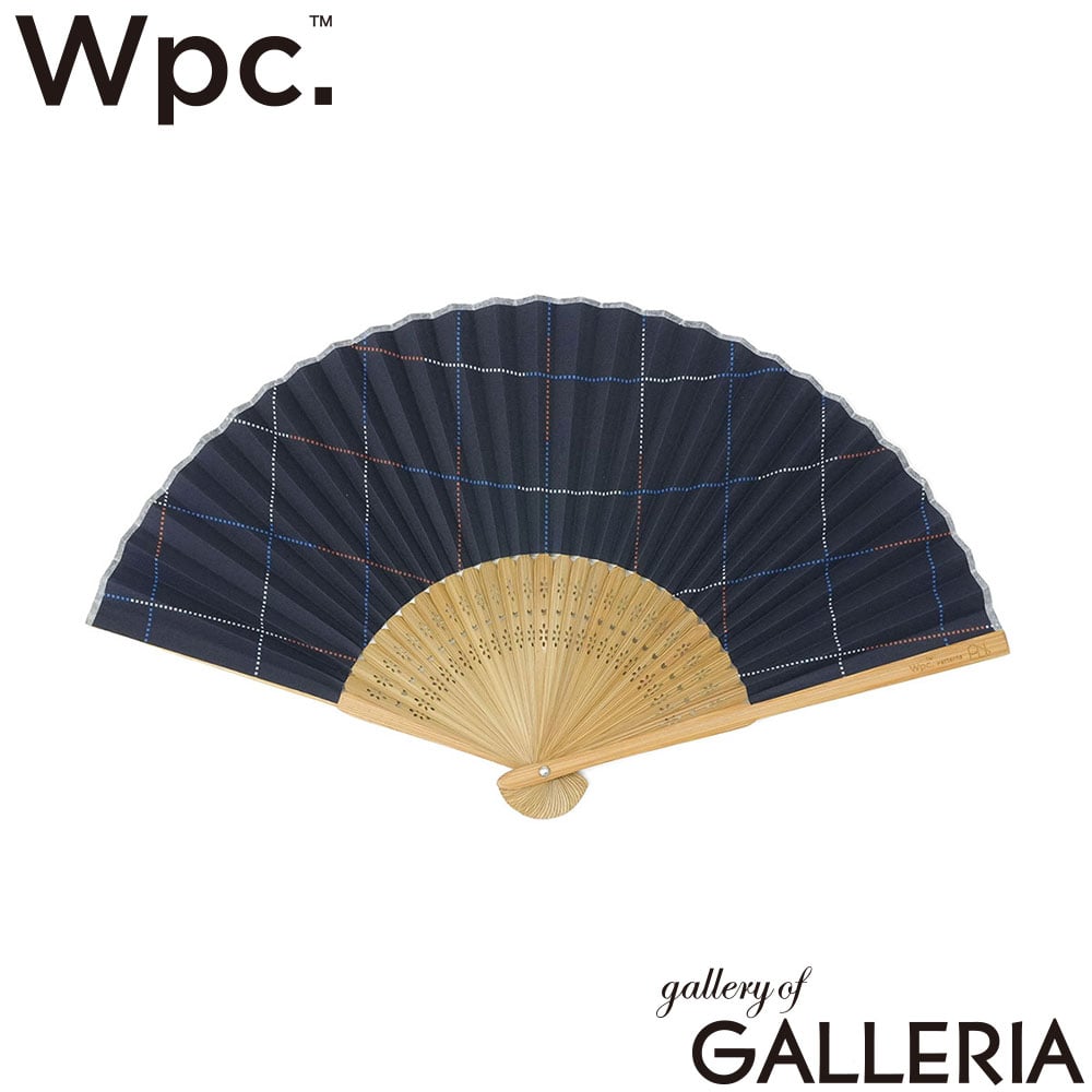 ダブリュピーシー Wpc. 扇子 暑さ対策 和装小物 熱中症対策 プレゼント 収納ケース付き 浴衣 Wpc.Patterns ギフトボックス入り扇子 W124
