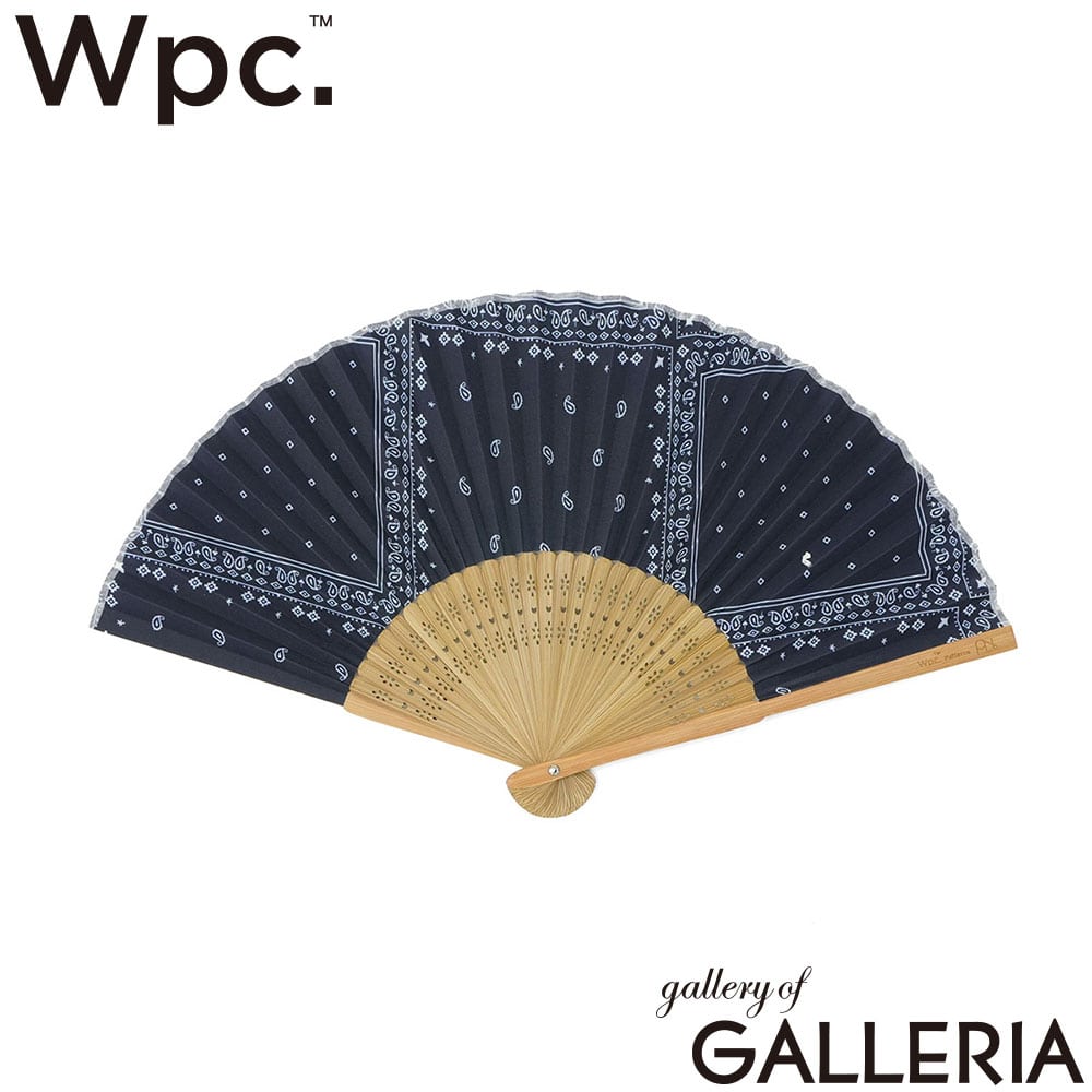 ダブリュピーシー Wpc. 扇子 暑さ対策 和装小物 熱中症対策 プレゼント 収納ケース付き 浴衣 Wpc.Patterns ギフトボックス入り扇子 W124