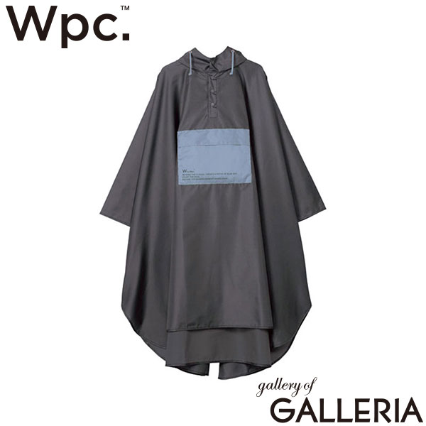 ダブリュピーシー Wpc. レインウェア レイングッズ パッカブル フェス W byWpc. パッカブルポンチョ バイカラーユニセックス R005