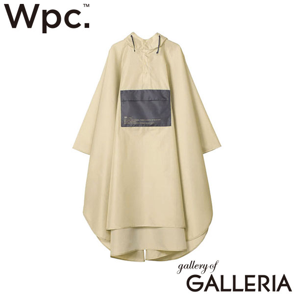 ダブリュピーシー Wpc. レインウェア レイングッズ パッカブル フェス W byWpc. パッカブルポンチョ バイカラーユニセックス R005