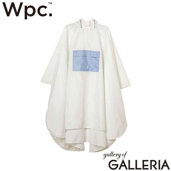 ダブリュピーシー Wpc. レインウェア レイングッズ パッカブル フェス W byWpc. パッカブルポンチョ バイカラーユニセックス R005
