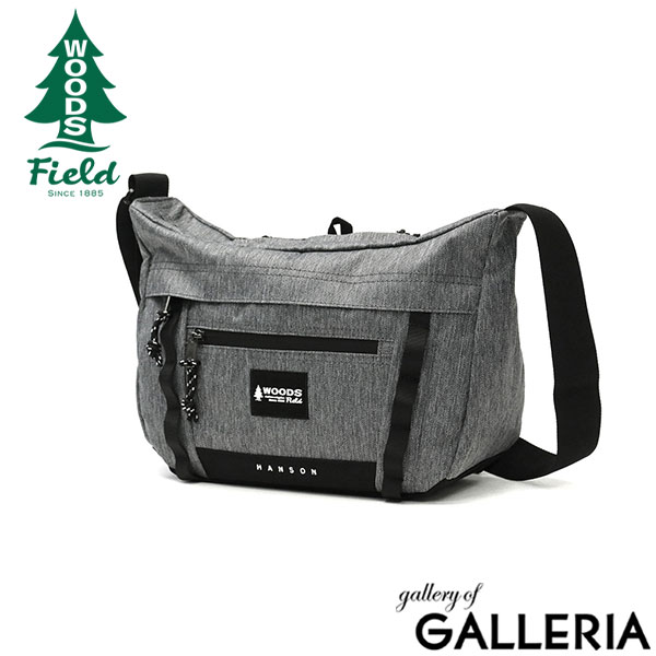 WOODS Field ショルダーバッグ メンズ レディース 斜めがけバッグ 小さめ ウッズフィールド 軽量 軽い ブランド 40代 50代 横型 大人 旅行 カジュアル おしゃれ 撥水 A5 DEEPSHOT ゴンドラショルダー 17012