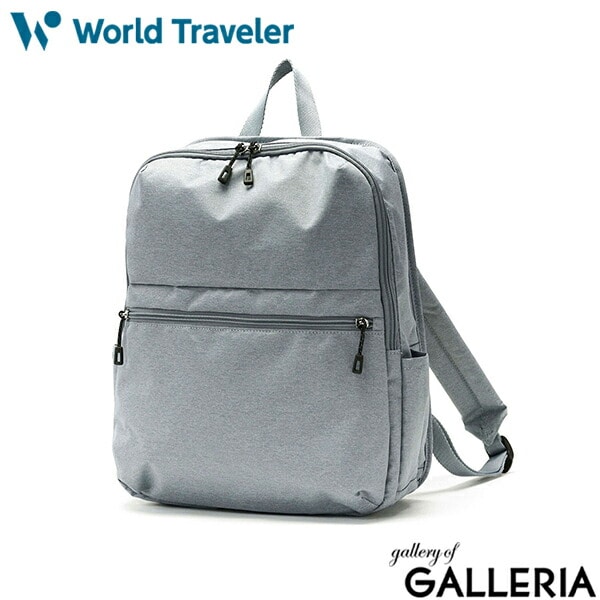 ワールドトラベラー リュック メンズ レディース World Traveler エース リュックサック デイパック 通勤 通学 軽量 ビジネス 小さめ 50代 カジュアル バッグ おしゃれ A4 黒 大人 旅行 Ace デネブ 17223