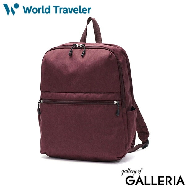 ワールドトラベラー リュック メンズ レディース World Traveler エース リュックサック デイパック 通勤 通学 軽量 ビジネス 小さめ 50代 カジュアル バッグ おしゃれ A4 黒 大人 旅行 Ace デネブ 17223