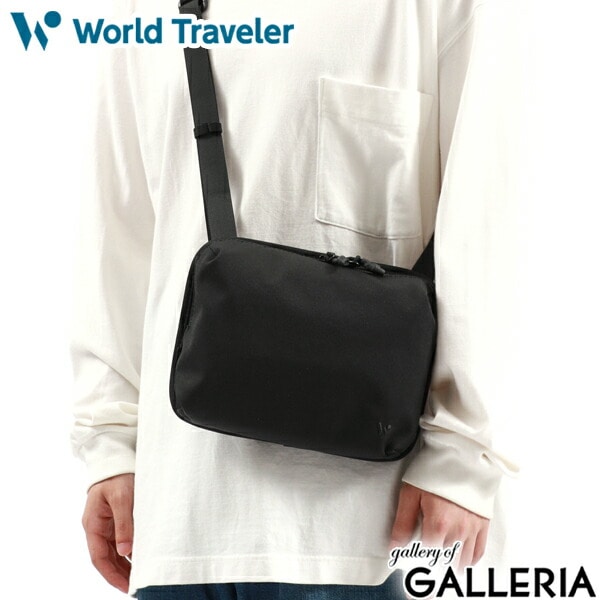 【セール】ワールドトラベラー ショルダーバッグ World Traveler マリアン ミニショルダー バッグ 斜めがけ 小さめ ミニ A5 軽量 旅行 横型 カジュアル 大人 メンズ レディース 17231